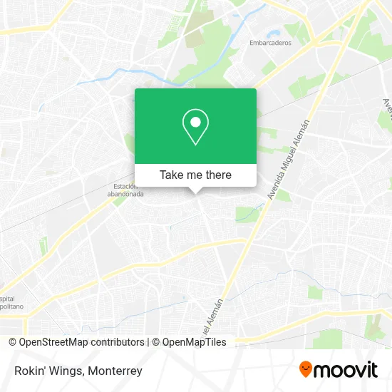 Rokin' Wings map