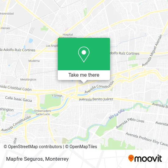Mapfre Seguros map