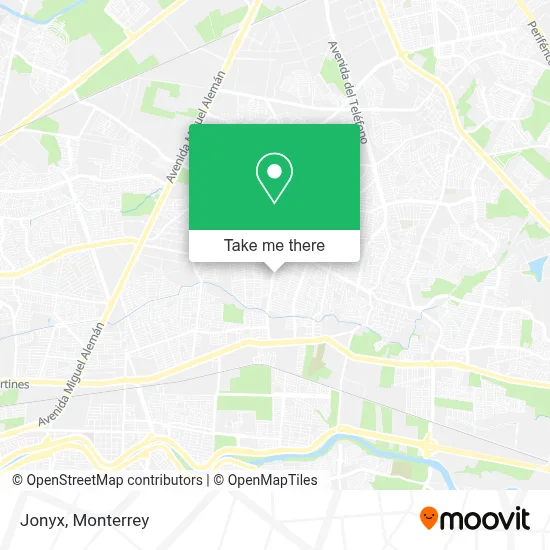 Jonyx map