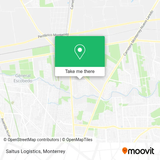 Saltus Logistics map