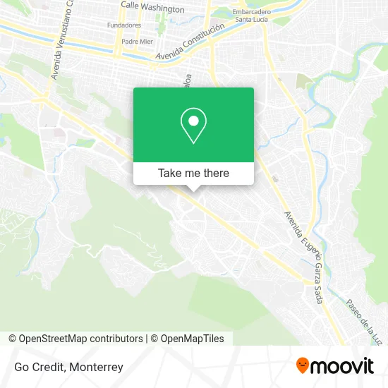 Go Credit map