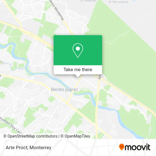 Arte Proct map