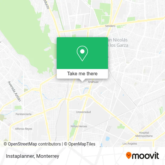 Instaplanner map