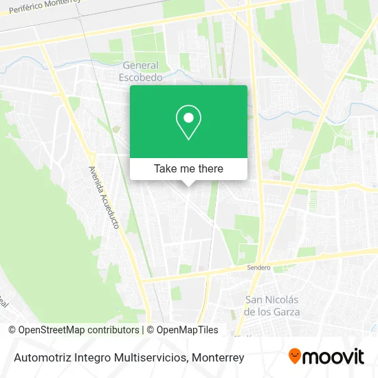 Automotriz Integro Multiservicios map