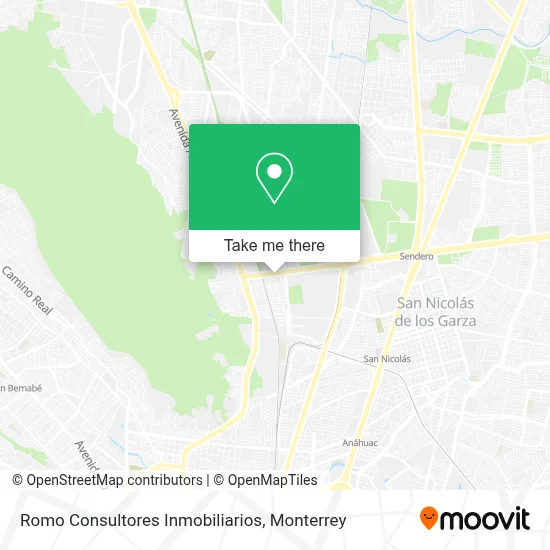 Romo Consultores Inmobiliarios map