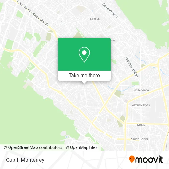 Capif map