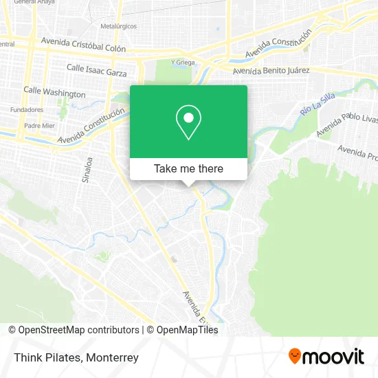 Think Pilates map