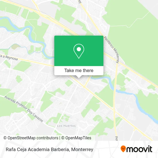 Rafa Ceja Academia Barberia map