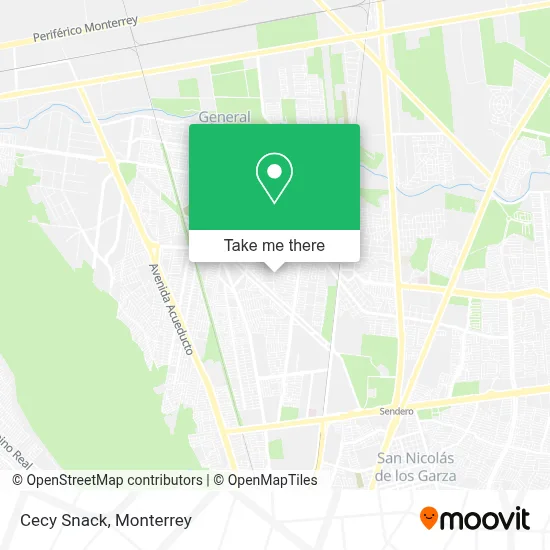 Cecy Snack map