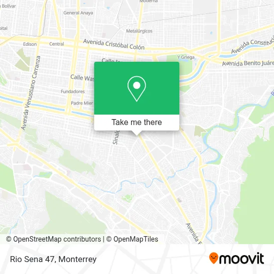 Rio Sena 47 map