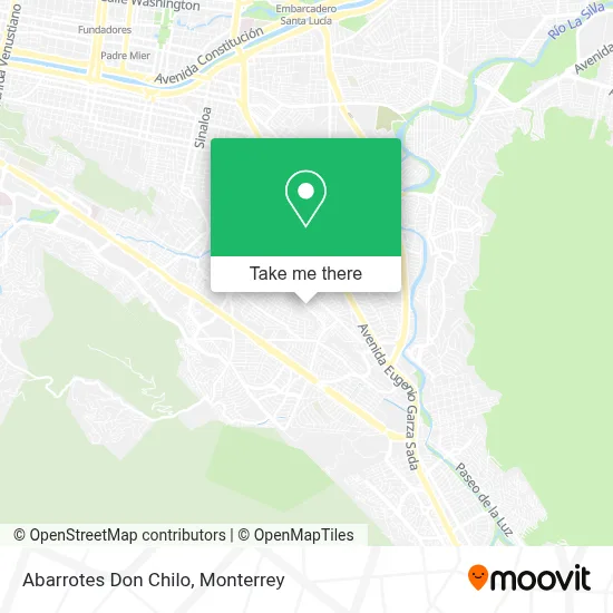 Abarrotes Don Chilo map