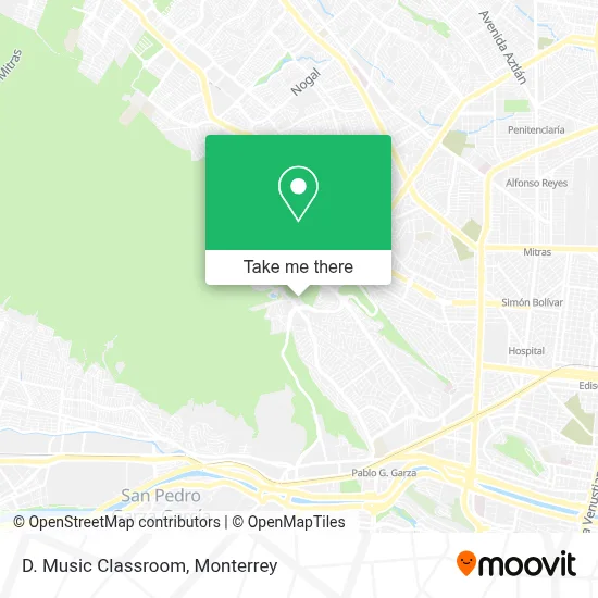 D. Music Classroom map