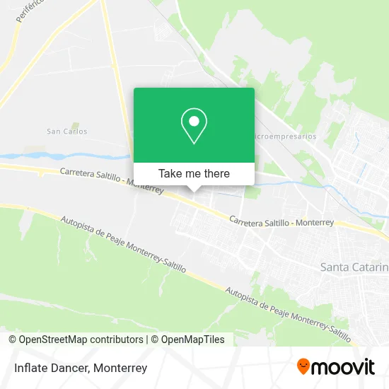 Inflate Dancer map