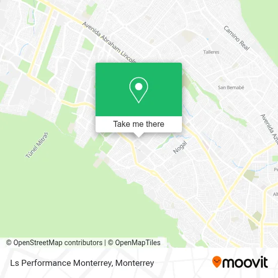 Ls Performance Monterrey map