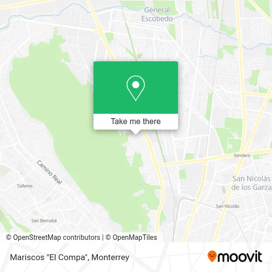 Mariscos "El Compa" map