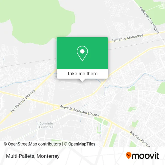 Multi-Pallets map