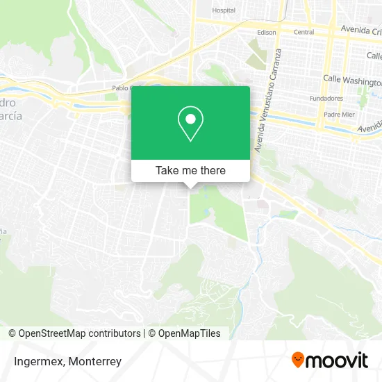 Ingermex map