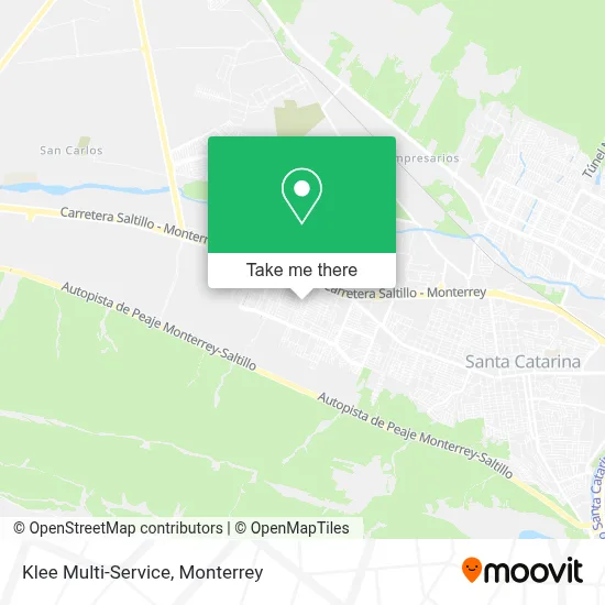 Klee Multi-Service map