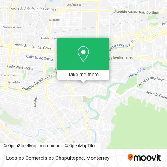 Locales Comerciales Chapultepec map