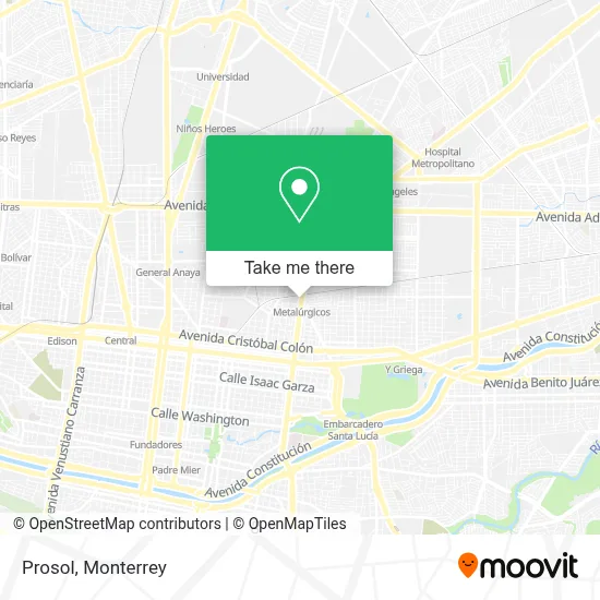 Prosol map