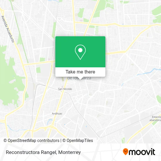 Reconstructora Rangel map
