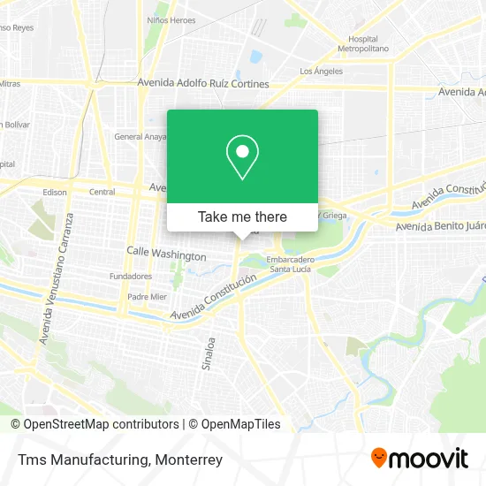 Tms Manufacturing map
