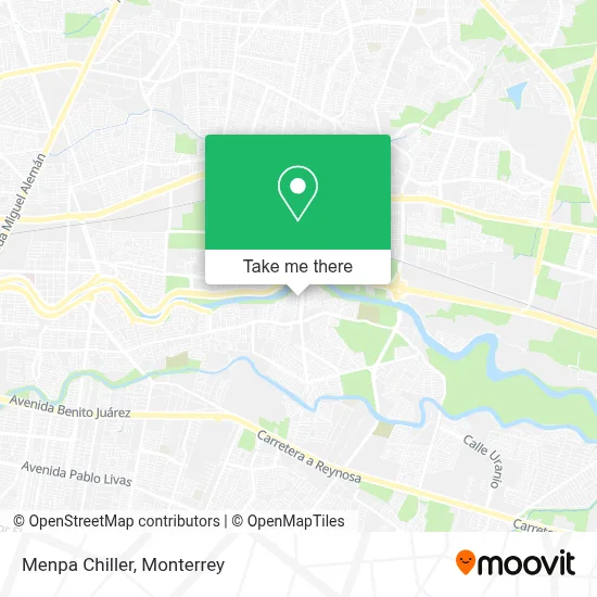 Menpa Chiller map