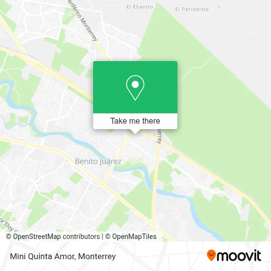 Mini Quinta Amor map