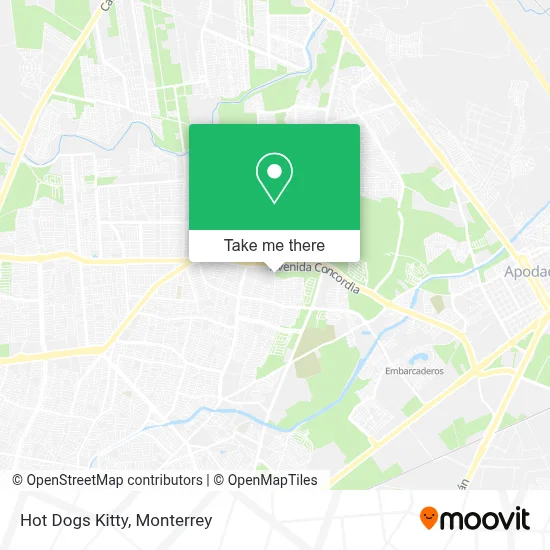 Hot Dogs Kitty map