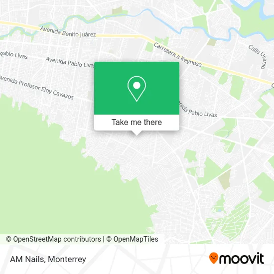 AM Nails map