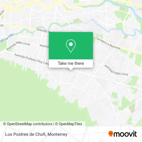Los Postres de Chofi map