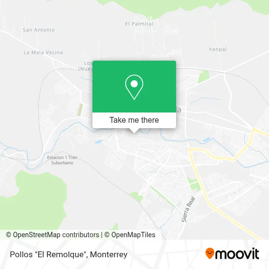 Pollos "El Remolque" map