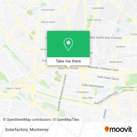 Solarfactory map