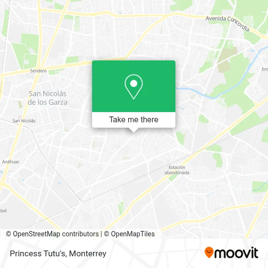 Princess Tutu's map