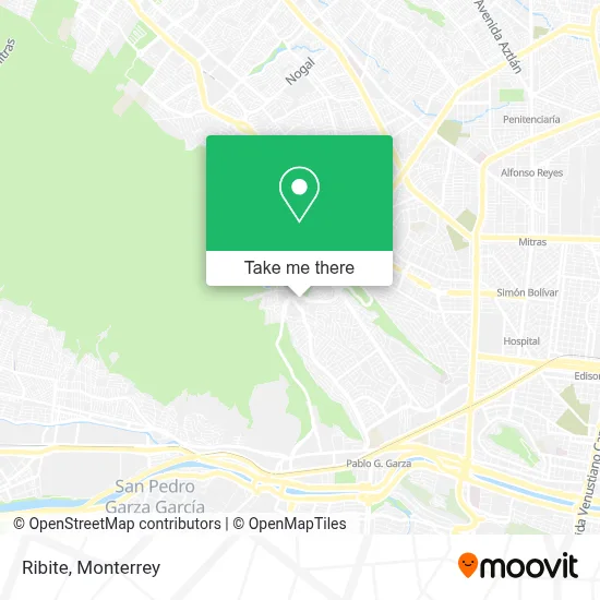 Ribite map