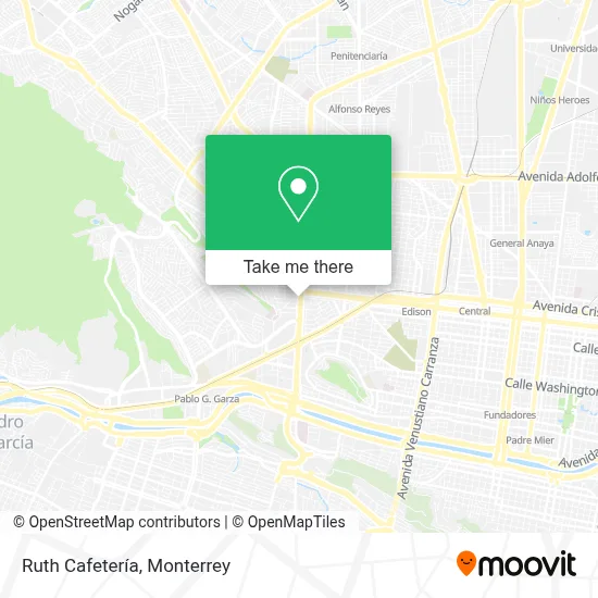 Ruth Cafetería map