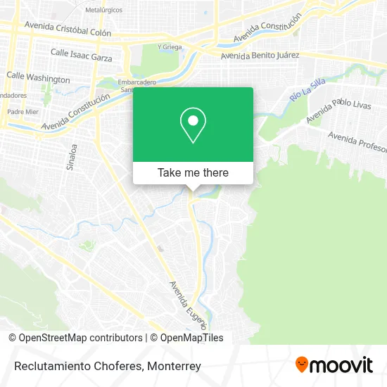 Reclutamiento Choferes map