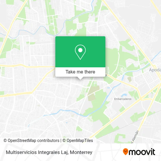 Multiservicios Integrales Laj map