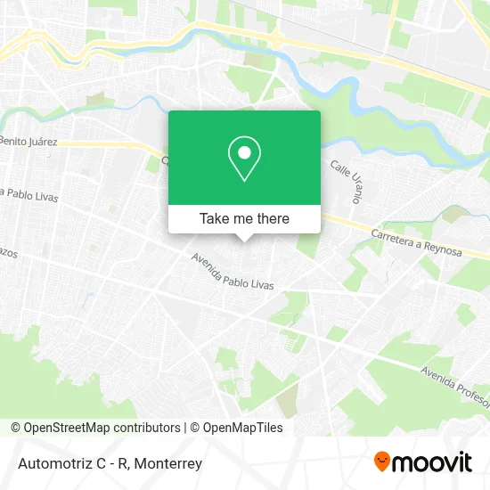 Automotriz C - R map