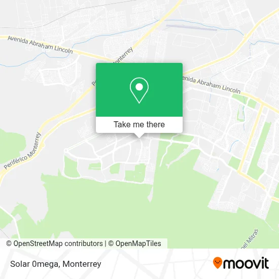 Solar 0mega map