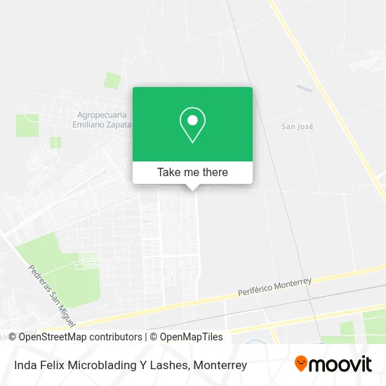 Inda Felix Microblading Y Lashes map