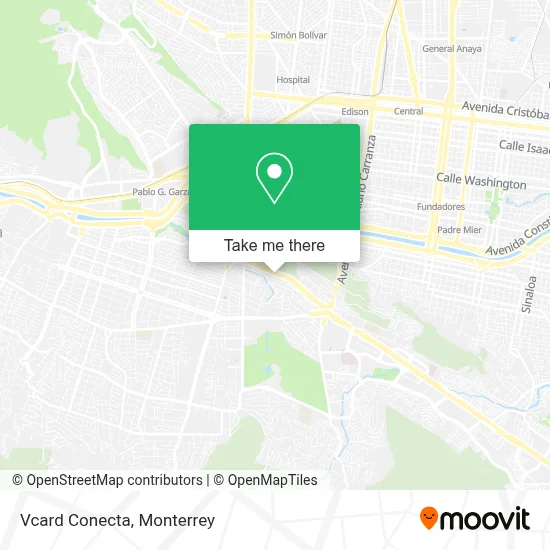 Vcard Conecta map