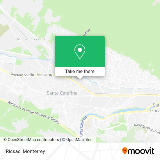 Ricsac map