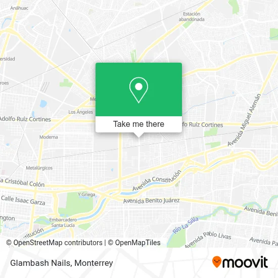 Glambash Nails map