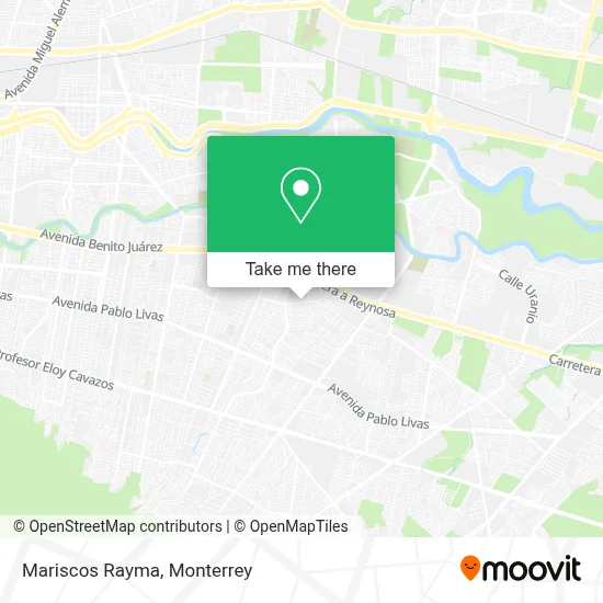 Mariscos Rayma map