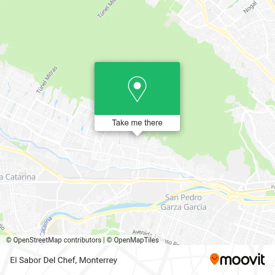 El Sabor Del Chef map
