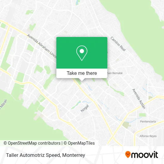 Taller Automotriz Speed map