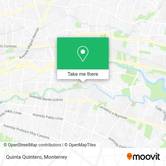 Quinta Quintero map