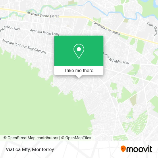 Viatica Mty map