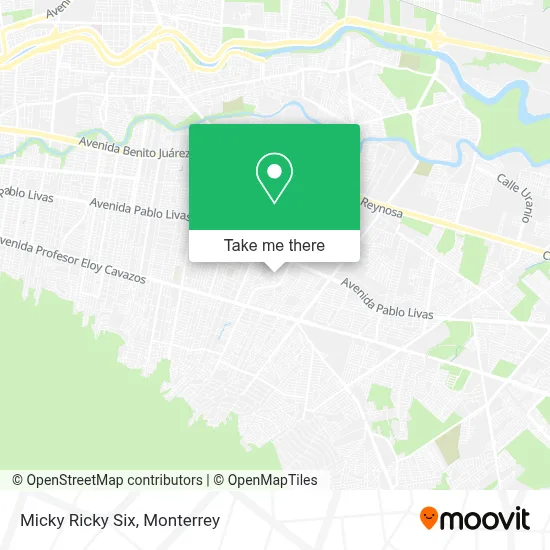 Micky Ricky Six map